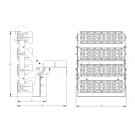 Светодиодный светильник FG 100 DALI 44LED 400W