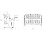 Светодиодный светильник FG 100 DALI 44LED 200W