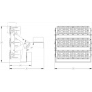 Светодиодный светильник FG 100 DALI 36LED 300W