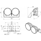 Светодиодный светильник  прожектор FHB 15-300-850-C120