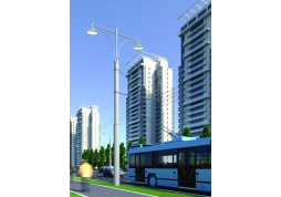 Опора контактной сети прямостоечная трубчатая (тип ТП)