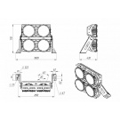 Светодиодный светильник прожектор FHB 19-920-850-F15