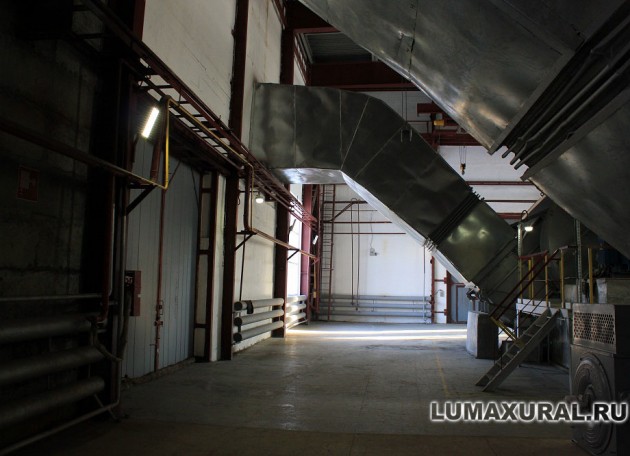 Модернизация внутреннего освещения предприятия с применение промышленных светодиодных светильников